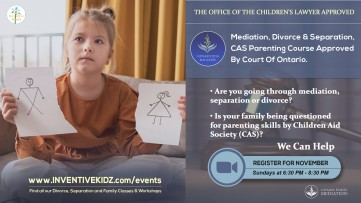 The Office Children's Lawyer Approved - Divorce and Separation Parenting  (Sundays in November)